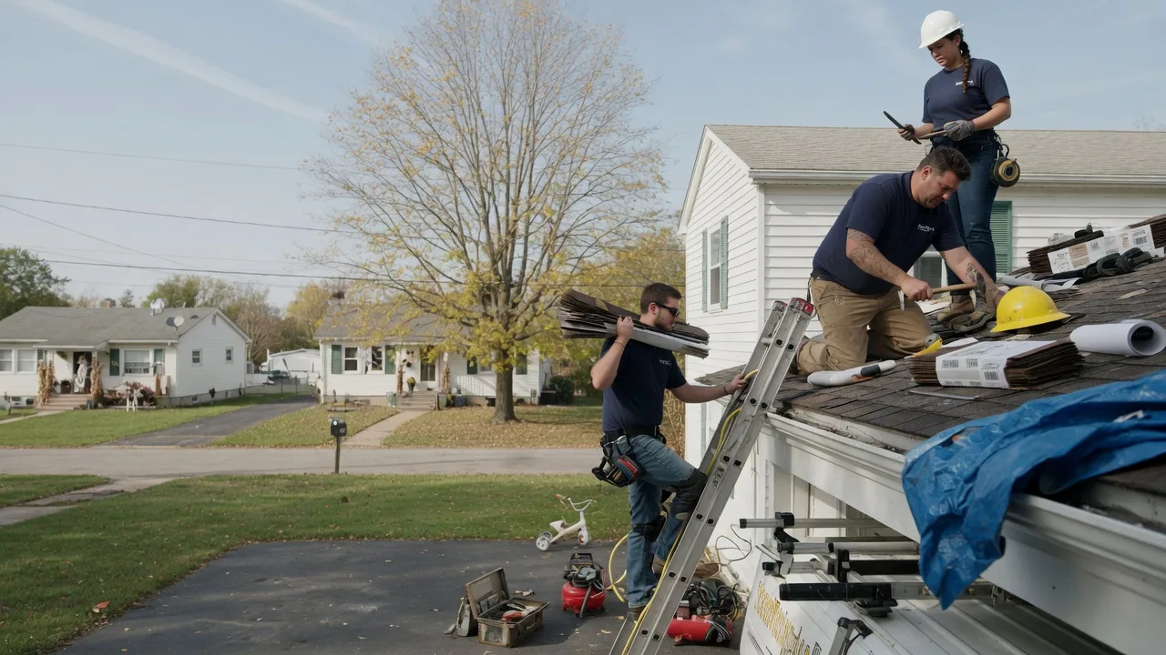 Local Roofing Contractors in Cornland, IL near me